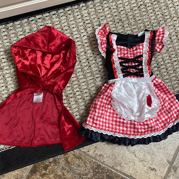 Spirit Red Riding Hood costume. New! O / 6 months. - Picture 5 of 8